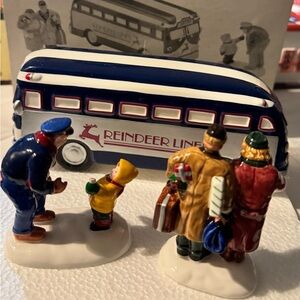 DEPT. 56 a ride on reindeer lanes